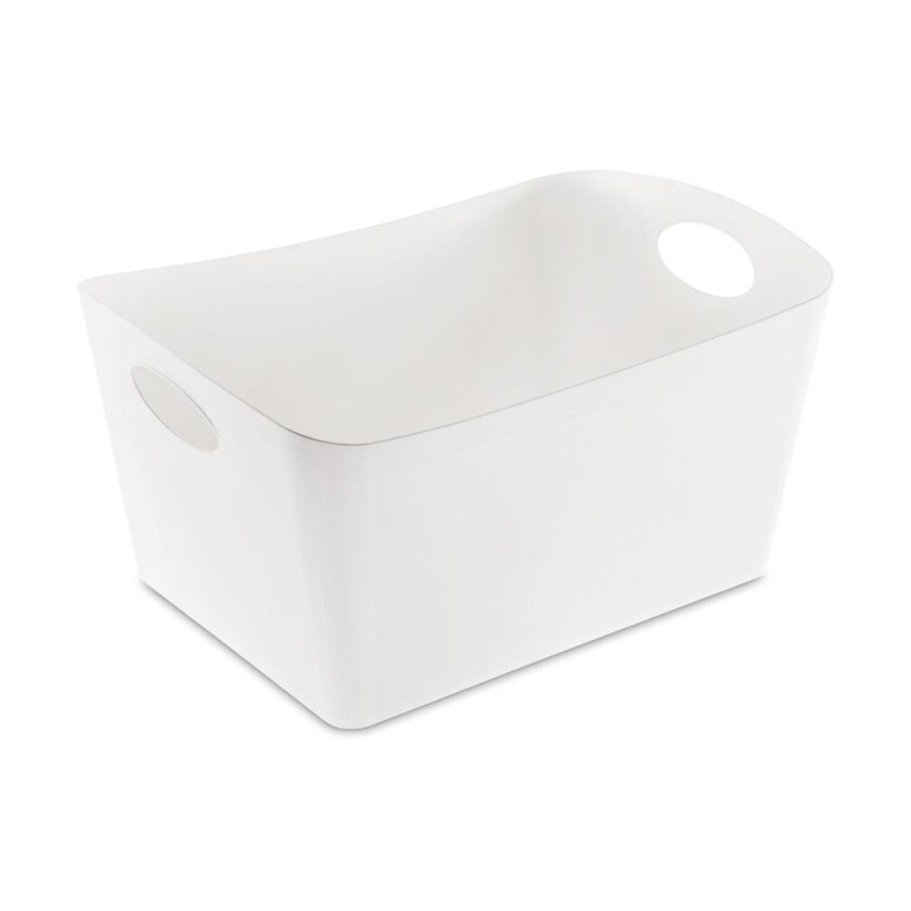 Boxxx oppbevaringsboks L 15 l Recycled white