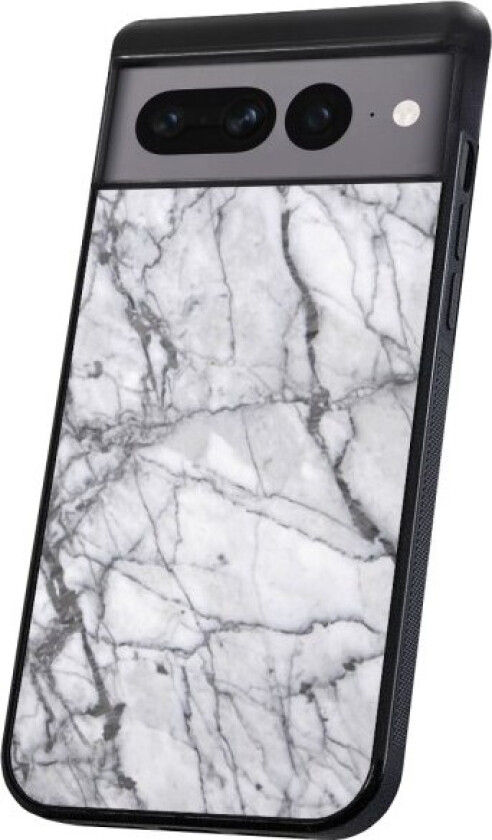 Google Pixel 8A - Deksel/Mobildeksel Marmor