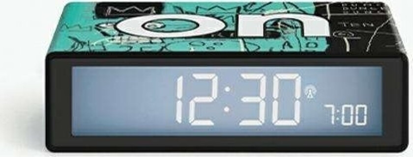 Lampa Stoowa Lexon Lexon Flip+ X Jmb Radio-Controlled Alarm Clock Black/Equals Pi Lr150bsq-B