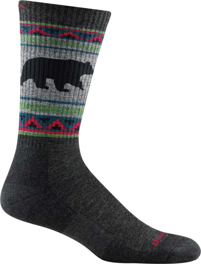 Men's VanGrizzle Boot Midweight Hiking Sock Cushion L, Charcoal