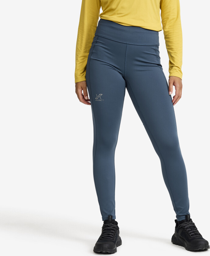 Outdoor Tights, Cliff Pocket Leggings Dame Moonlit Ocean, Størrelse:2XL