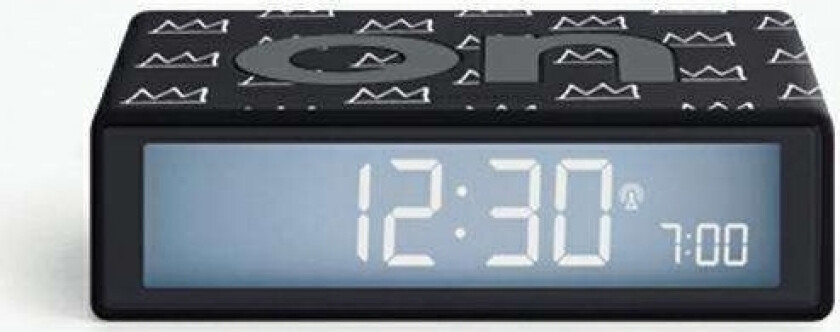 Lampa Stoowa Lexon Lexon Flip+ X Jmb Radio-Controlled Alarm Clock Black/Crown Black Lr150bsq-An