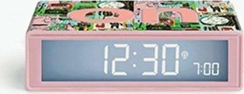 Lampa Stoowa Lexon Lexon Flip+ X Jmb Radio-Controlled Alarm Clock Multi-Color/In Italian Lr150bsq-C