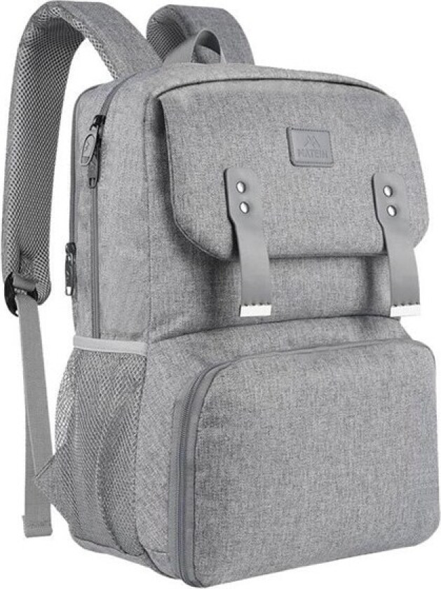 Laptop Backpack / Lunch Bag 15.6'' 1161 USB Grey