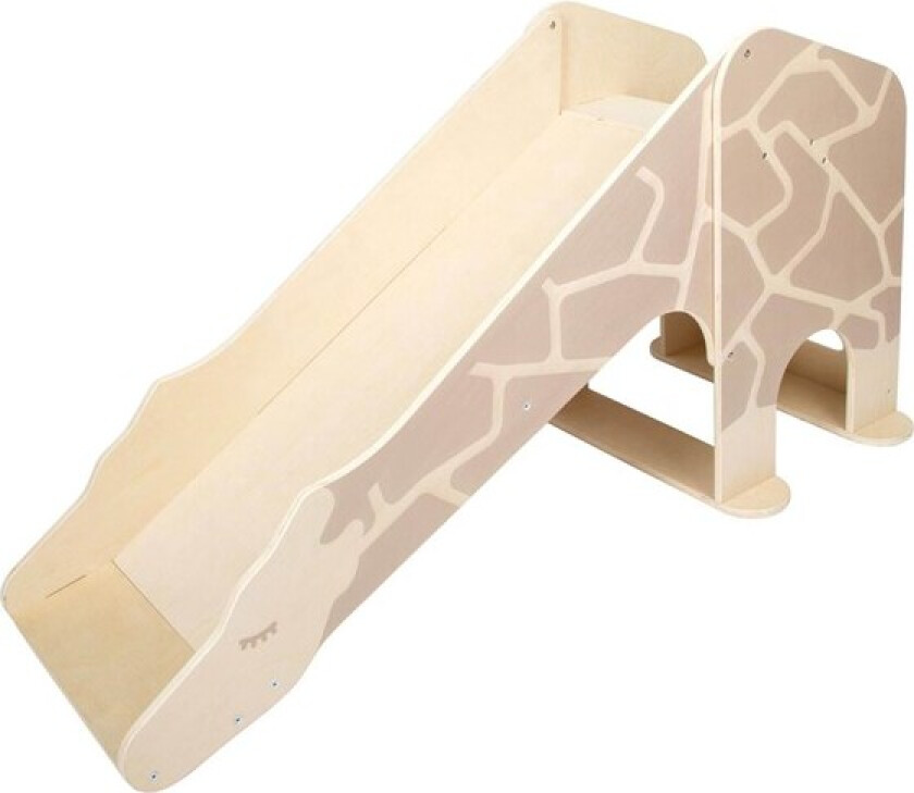 Wooden Indoor Slide Giraffe Wildlife