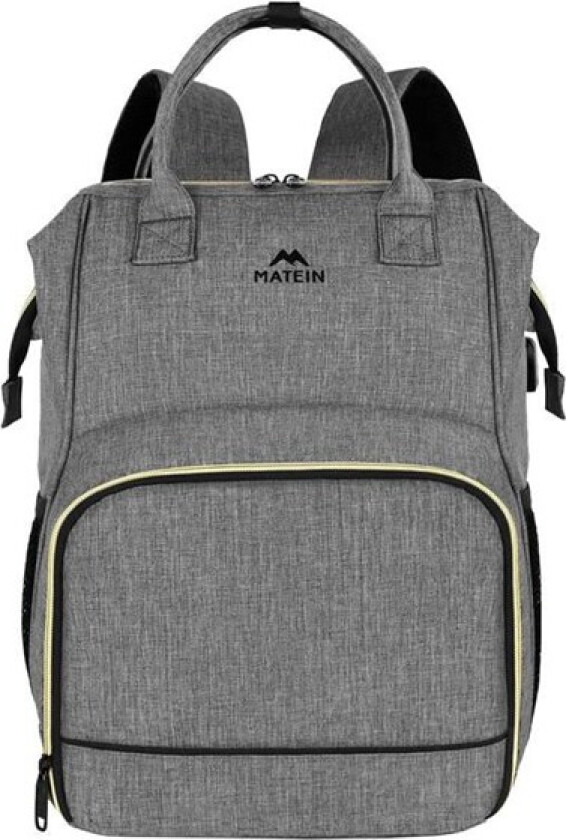 Laptop Backpack / Lunch Bag 15.6'' 1368 USB Grey