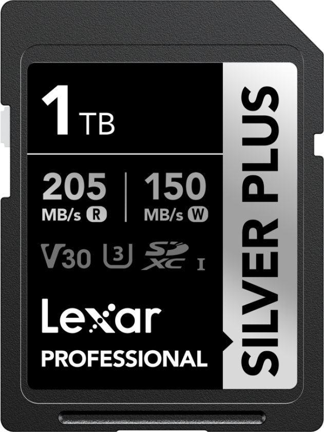 Professional SILVER PLUS SDXC - 205MB/s - 1TB