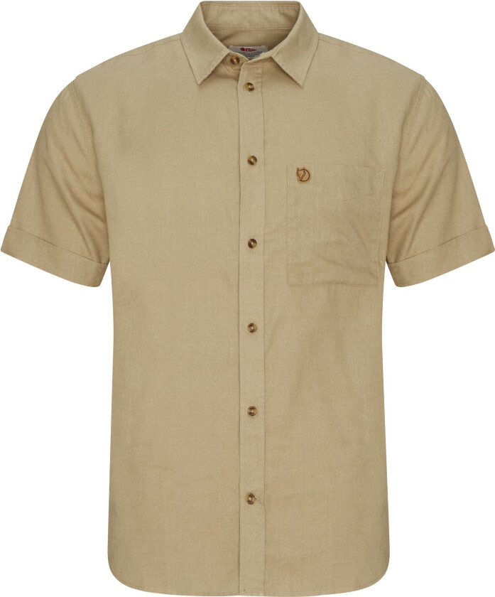 ÖVIK TRAVEL SHIRT SS M SAND STONE