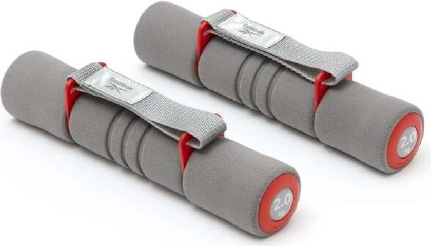 Softgrip Manualer - 2.0Kg Red & Grey