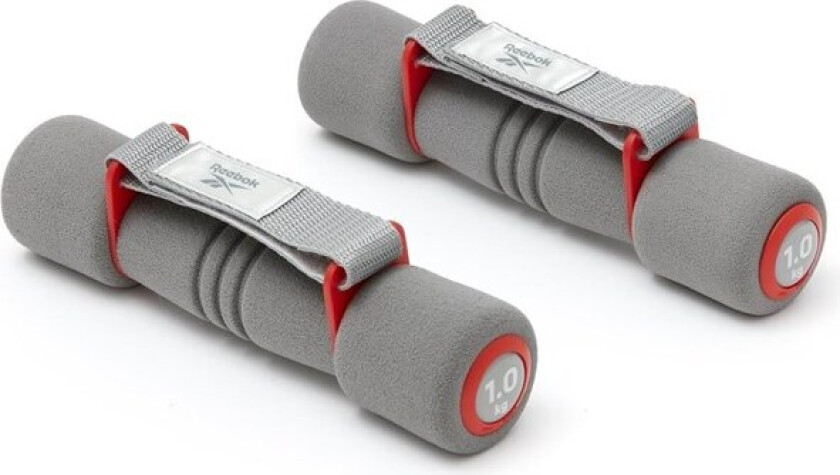 Softgrip Manualer - 1.0Kg Red & Grey