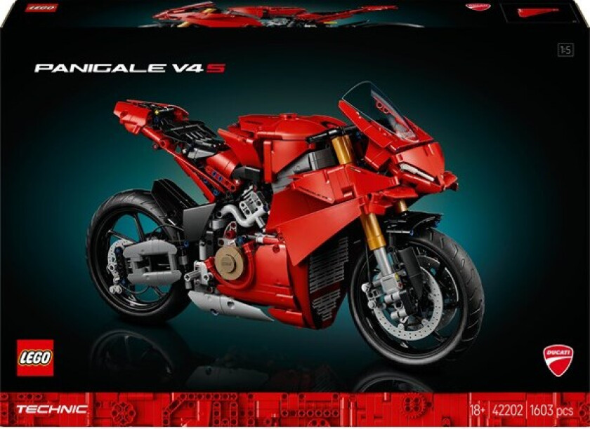 Technic Ducati Panigale V4 S motorsykkel 42202