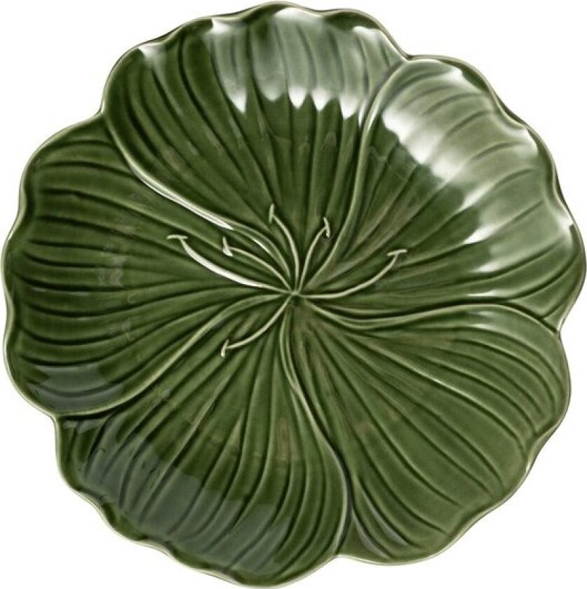 Flora tallerken 25 cm grønn