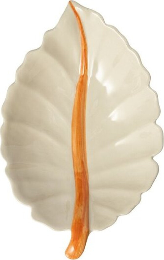 Botanica serveringsfat 27x17 cm oransje