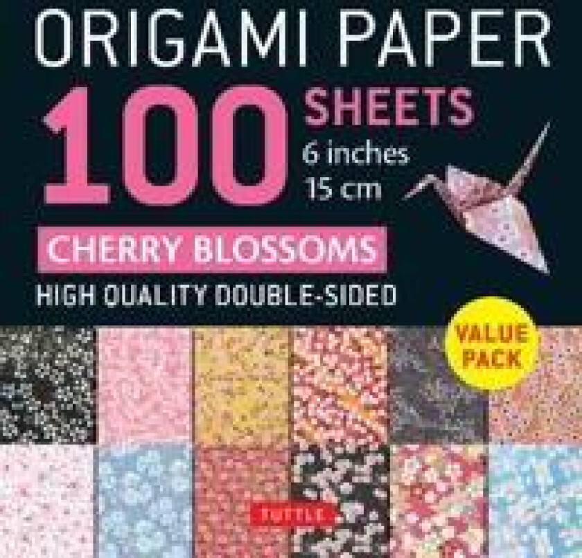 Origami Paper 100 Sheets Cherry Blossoms 6' (15 cm)