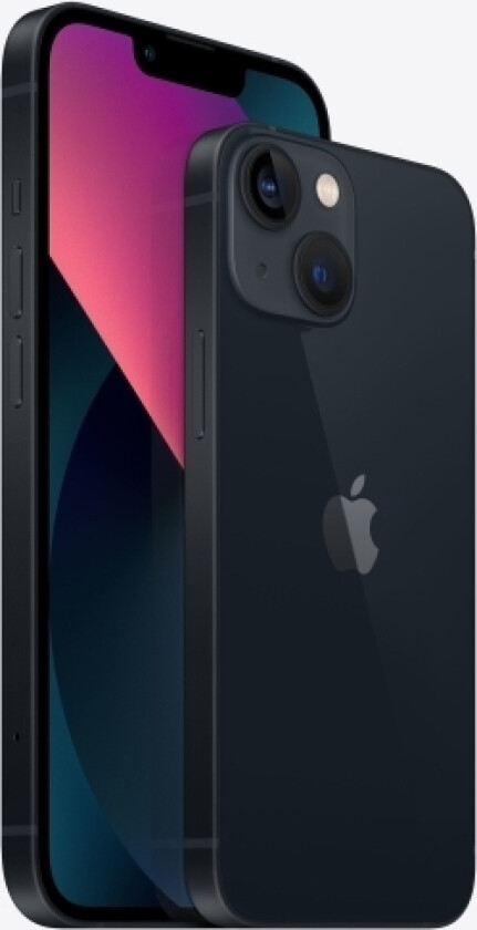 Iphone 13 - 5G Smartphone - Dobbelt-Sim / Internminne 256 Gb - Oled-Display - 6.1" - 2532 X 1170 Piksler - 2X Bakkameraer 12 Mp, 12 Mp - Front