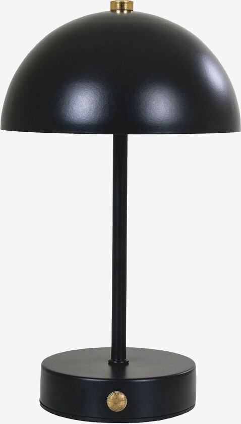 LED-bordlampe Holt, Svart