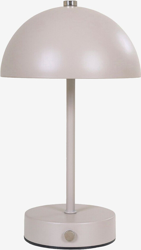 LED-bordlampe Holt, Beige