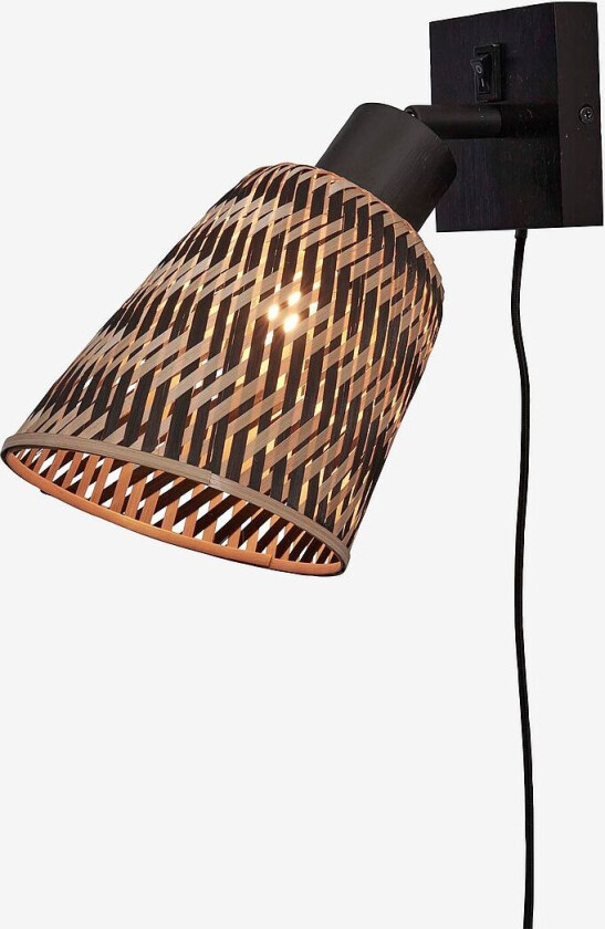 Vegglampe Java, Svart
