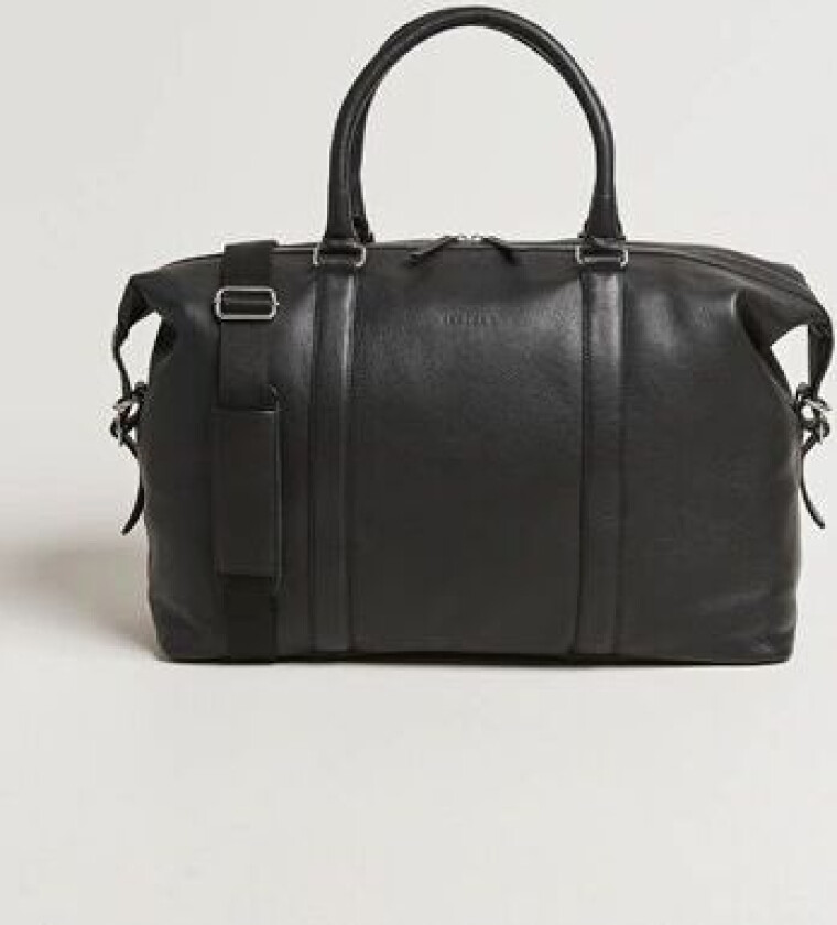 Les Deux Leather Weekendbag Black