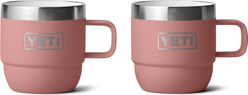 Yeti Espresso 6 oz Mug 2 pk 177 mlsandstone pink
