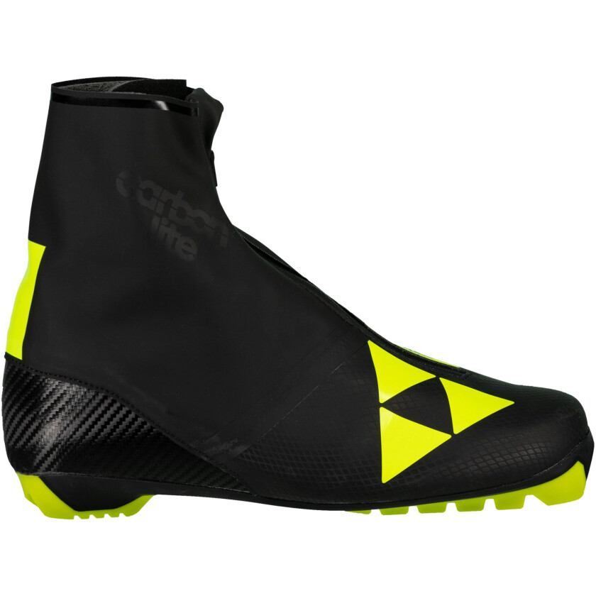 Fischer XC Boots Carbonlite Classic 22/23, klassiskstøvel unisex Black/Yellow