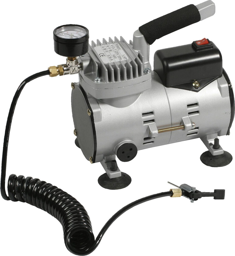 Select Air Compressor Mini, ballpumpe sølv