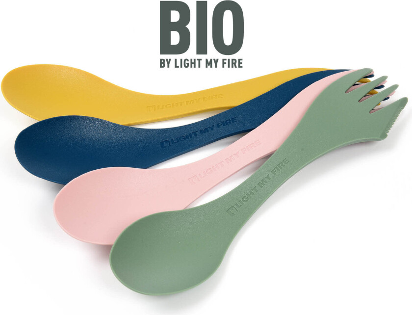 Spork Original Bio 4-pack OneSize, Nature