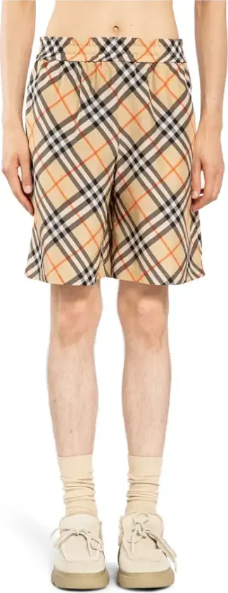 Herre, Shorts, Beige, L