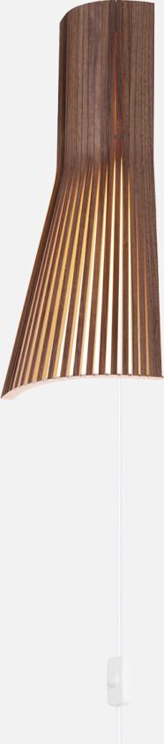 Secto small hjørne 4237 vegglampe - valnøtt