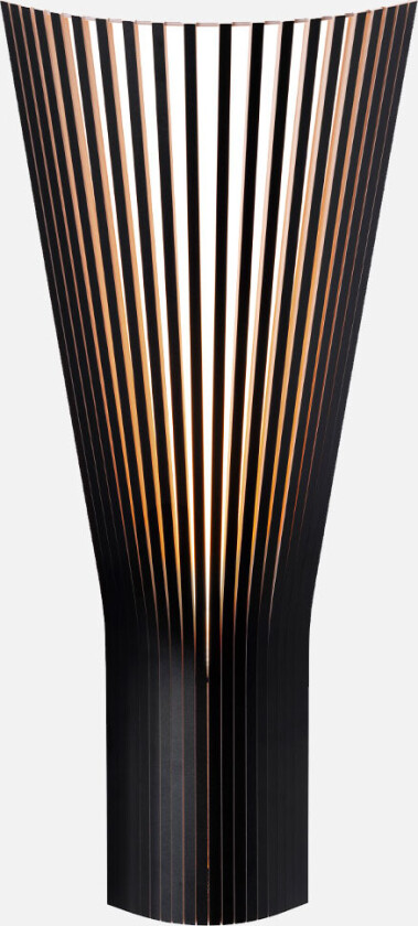 Secto hjørne 4236 vegglampe - sort