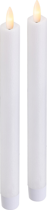Enne Crown LED Kronelys - 2 stk - Hvit