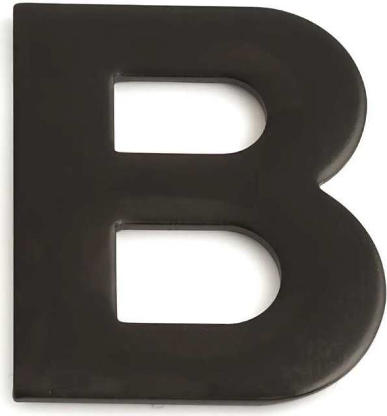 Bilde av Husbokstav H5cm Svart / B