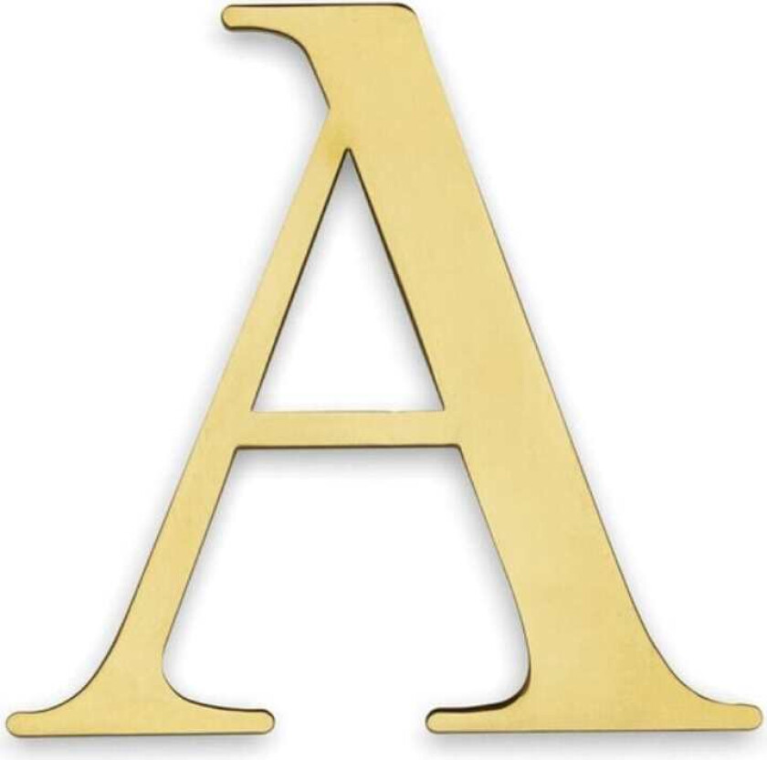 Bilde av Century Husbokstav H9.8cm Messing / A