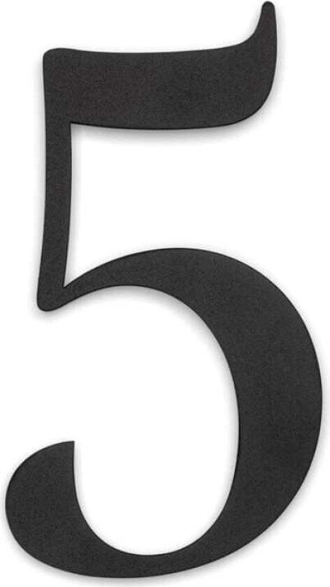 Century Husnummer H11.4cm Svart / 5