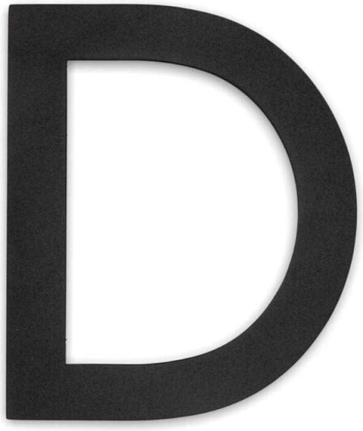 Bilde av Home Husbokstav H14.2cm Svart / D