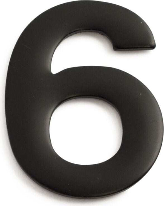 Husnummer H5cm Svart / 6