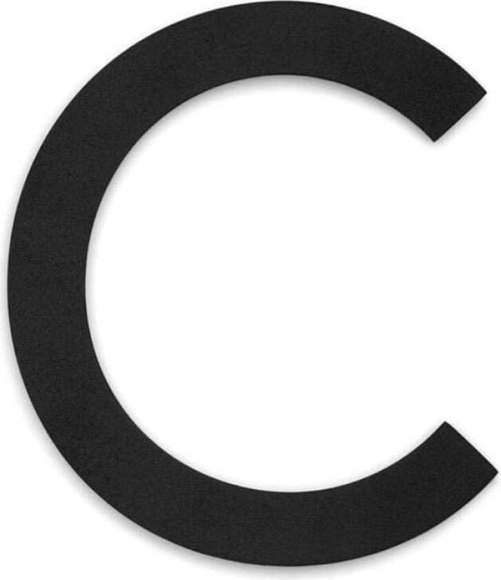 Home Husbokstav H14.2cm Svart / C