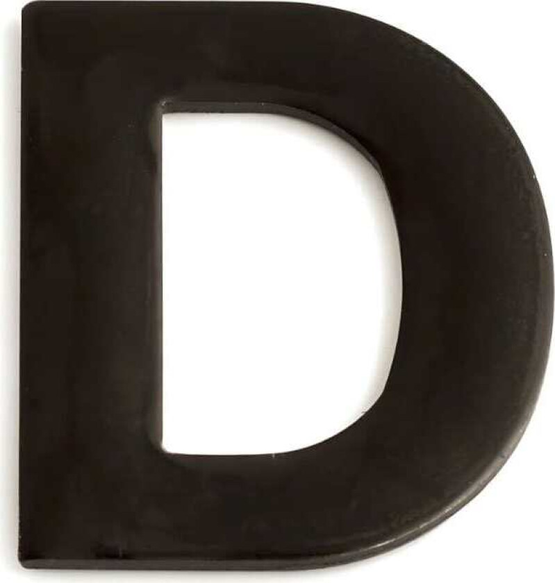 Husbokstav H5cm Svart / D