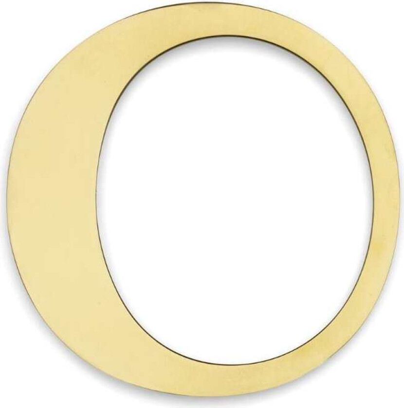 Century Husnummer H11.4cm Messing / 0