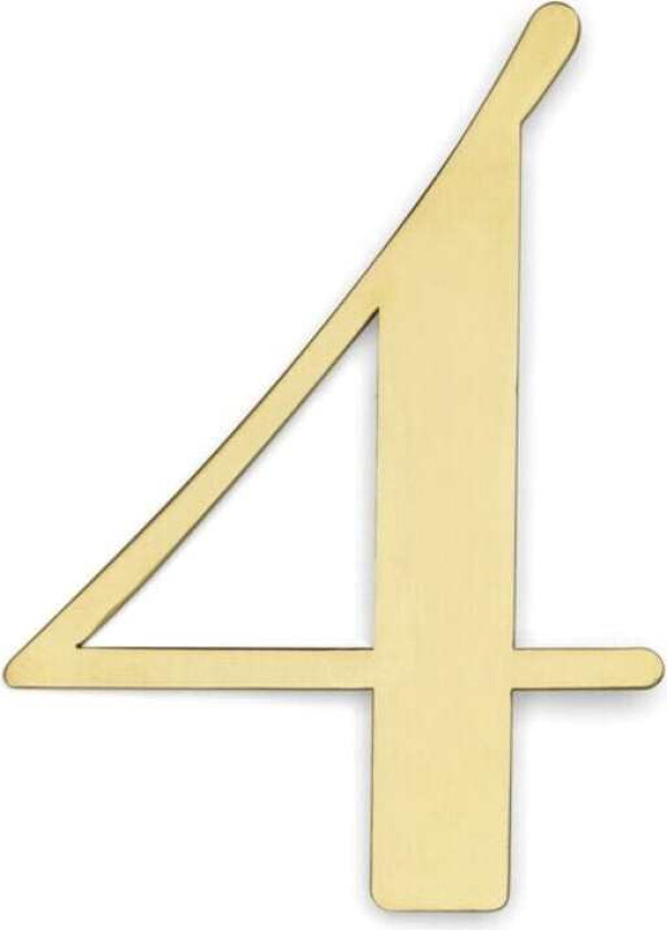 Century Husnummer H11.4cm Messing / 4