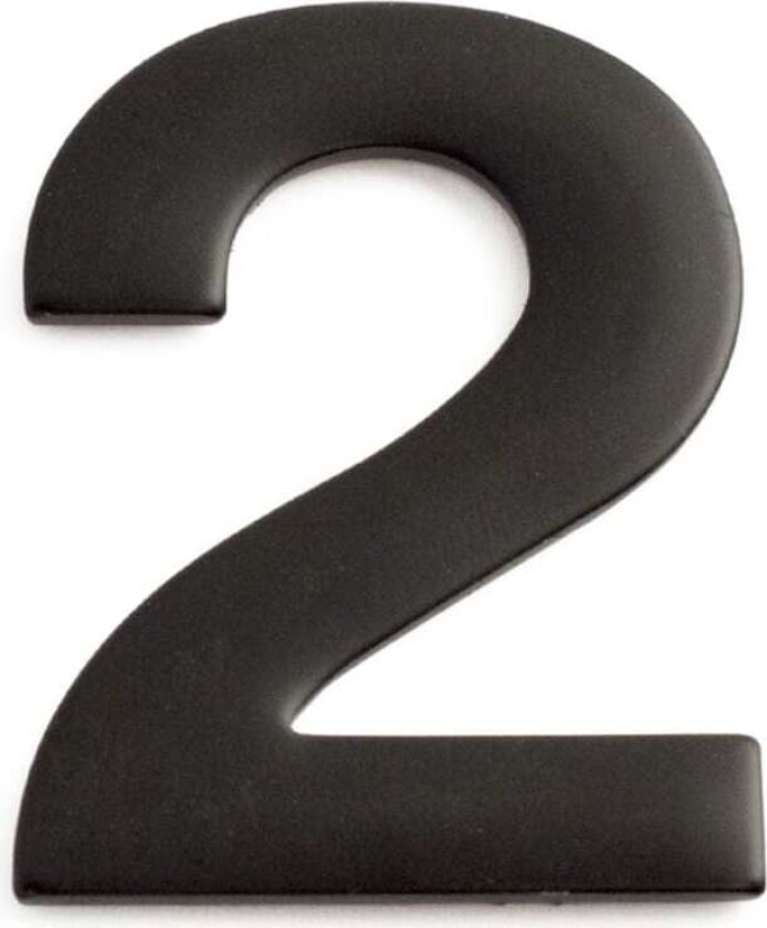 Bilde av Husnummer H5cm Svart / 2