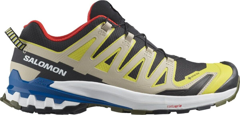 Men's XA Pro 3D V9 GORE-TEX 45 1/3, Black/Buttercup/Lapis Blue