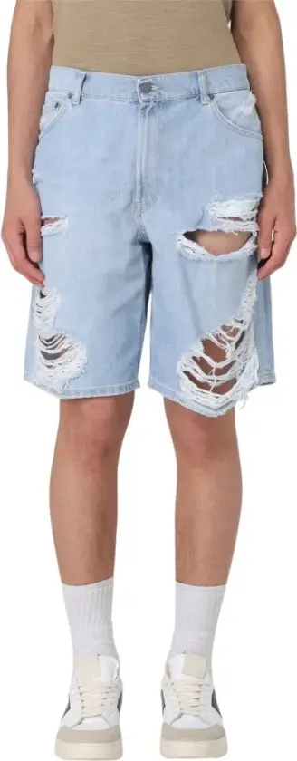 Herre, Shorts, Blå, W36