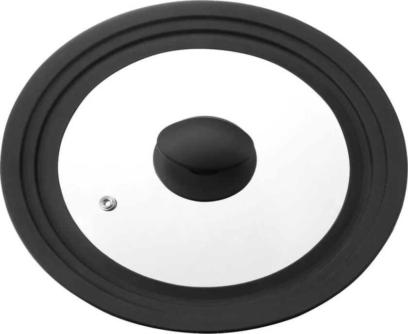 Una universallokk 20/22/24 cm Glass-svart silikon