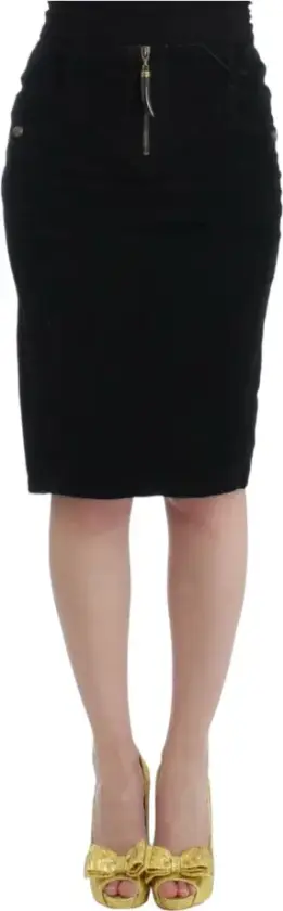Dame, Skjørt, Svart, M