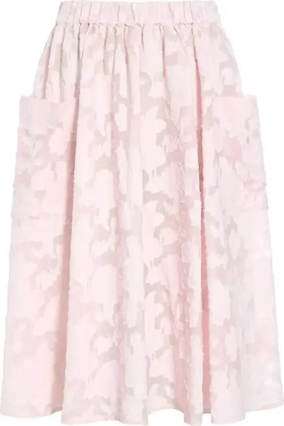 Dame, Skjørt, Rosa, XL