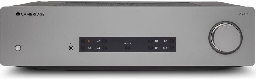Audio Cxa81 - Grå Stereoforsterker - 2x80 W, Dac, Xlr