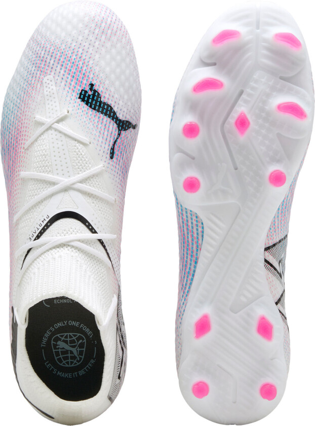 FUTURE 7 Pro FG/AG / Q1 24, fotballsko gress og kunstgress, junior White- Blac