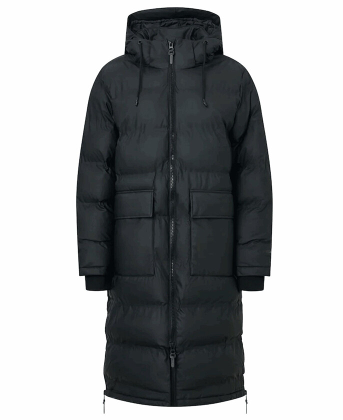 Unisex Shelter PU Coat L, Jet Black