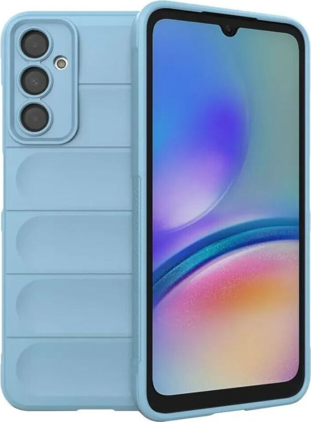 Samsung Galaxy A05s Fleksibelt Plastdeksel - Lyse Blå